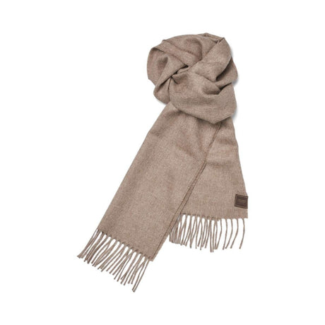 Alpaka Schal | 100% Baby Alpaka Wolle Walnussbraun
