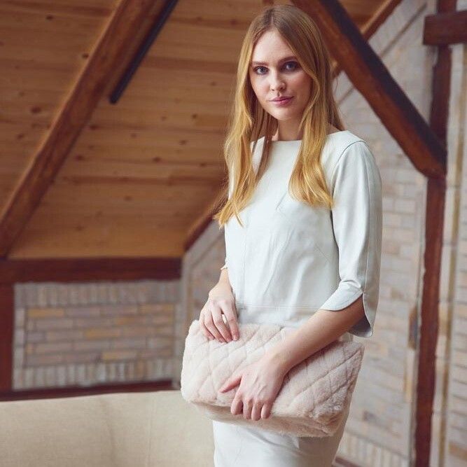 Hannah Clutch | Neuseeland | Lammwolle Taschen | Sheepskinhouse.ch