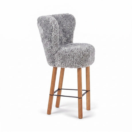 Emilia Barhocker | Lammfell Premium Hellgrau