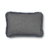 Wollkissen | 100% Wolle | Fellborte | 52x52 cm | 34x52 cm Stein/Hellgrau