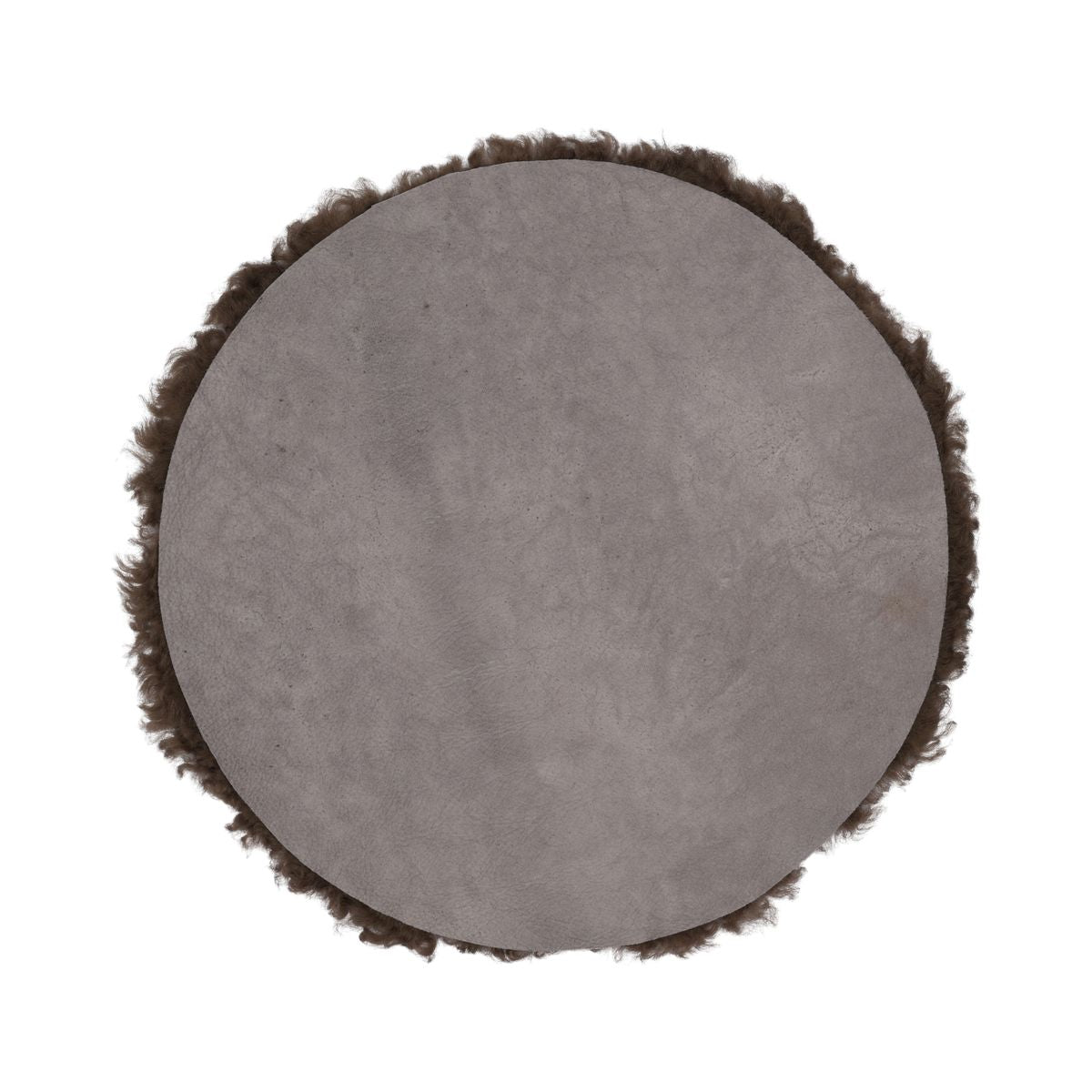 Stuhlauflage | Kurzhaar | Neuseeland | D34 cm Sitzkissen | Sheepskinhouse.ch