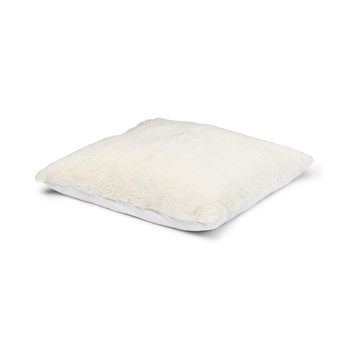 Lammfell Sitzsack | Kurzhaar | Neuseeland | Einseitig | 90x90 cm Fellkissen | Sheepskinhouse.ch
