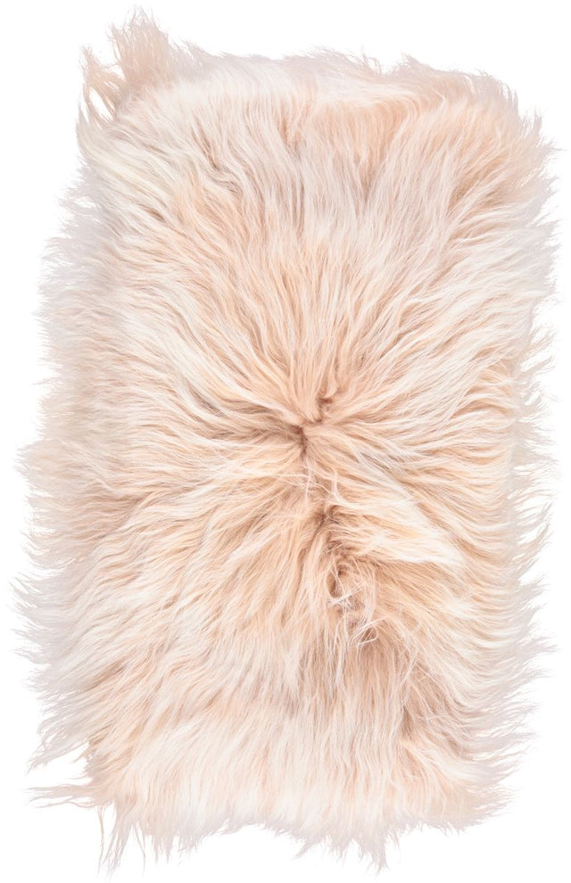 Lammfellkissen | Kaschmir | 28x56 cm