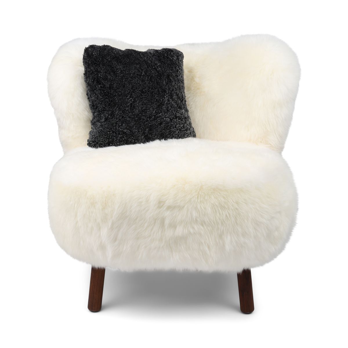 Ethan Loungestuhl | Langhaar | Neuseeland Stühle | Sheepskinhouse.ch
