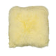 Lammfellkissen Premium | Langhaar | Neuseeland | 35x35 cm Zitrone