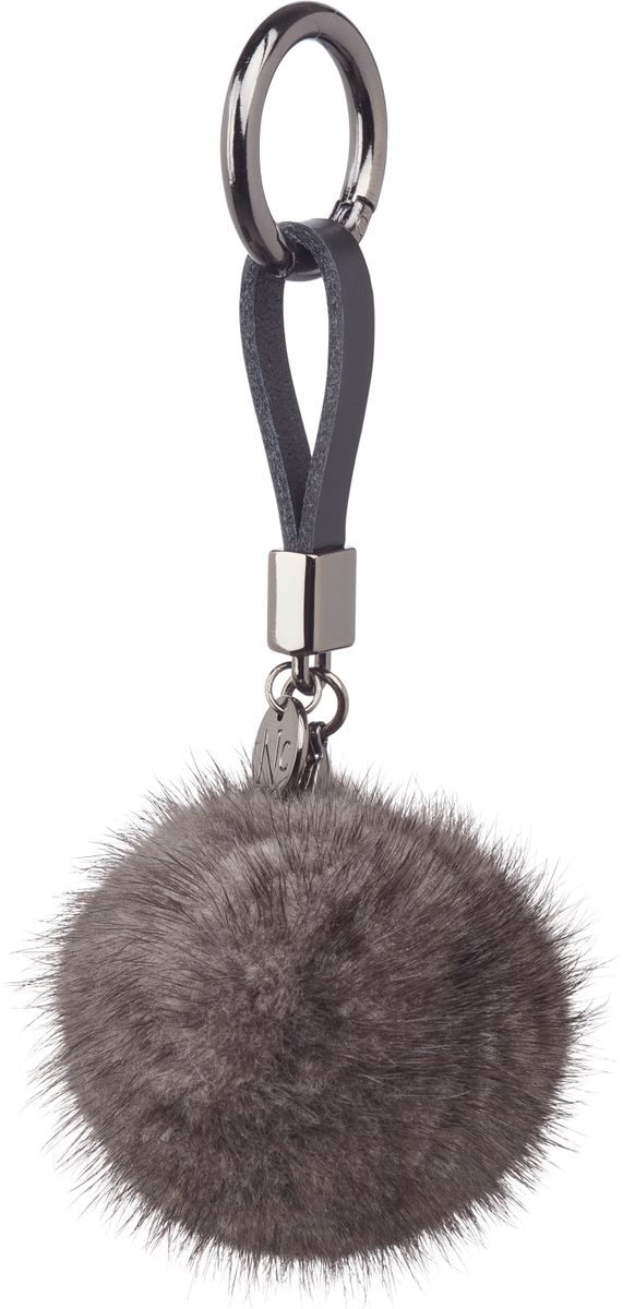 Pompon Schlüsselanhänger | Nerz Modeaccessoire | Sheepskinhouse.ch
