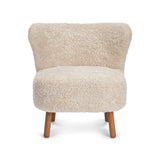 Emil Loungesessel | Lammfell Premium Beige