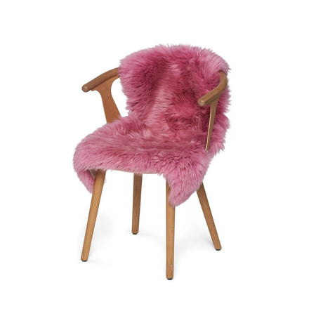 Merino Lammfell Farbig | Neuseeland | Ca. 85x60 cm Pink Serie