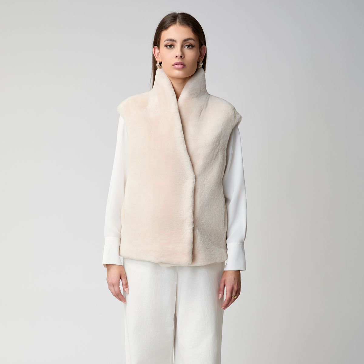 Lorena Weste | Shearling Westen | Sheepskinhouse.ch