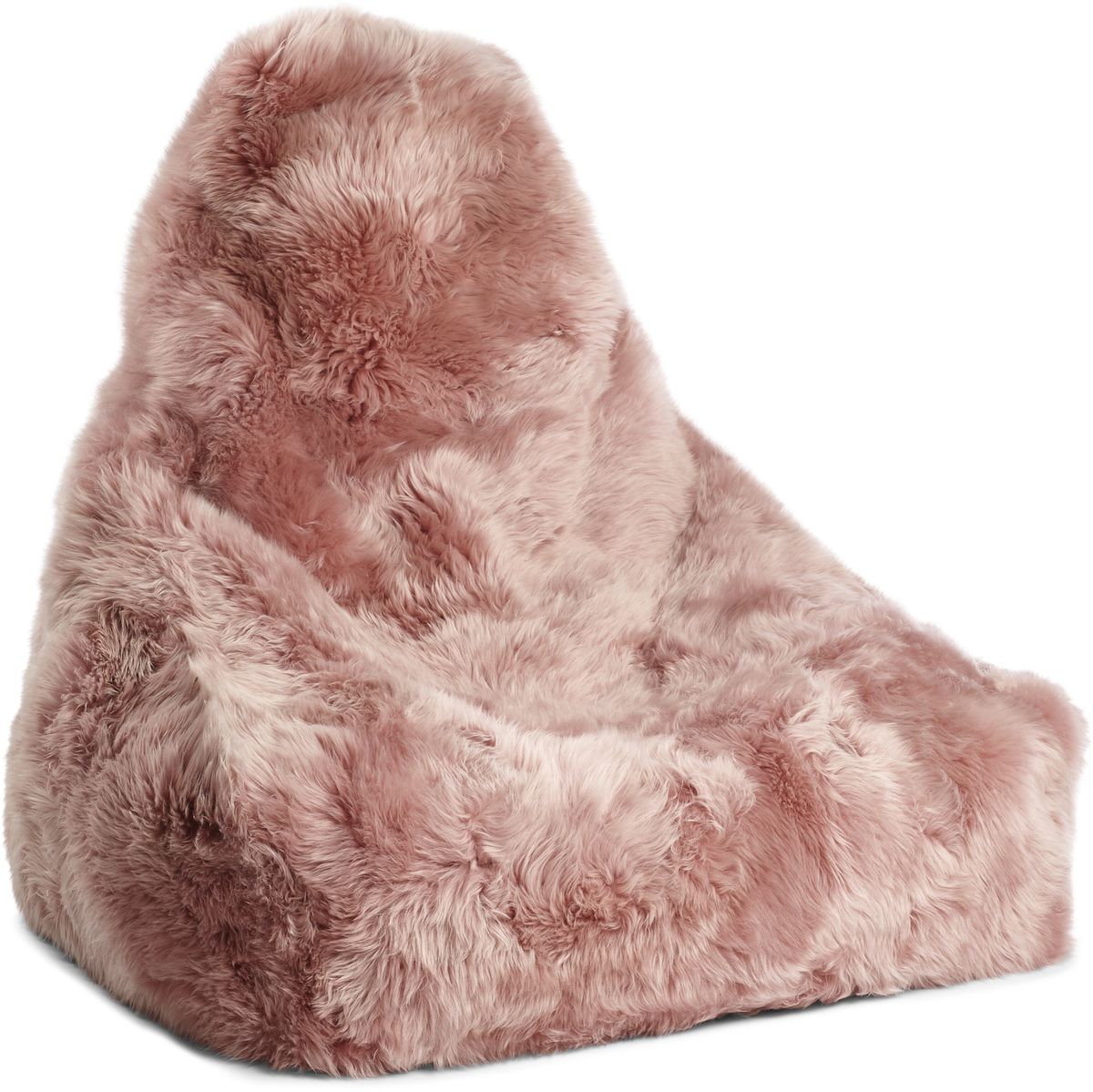 Lammfell Sitzsackstuhl Premium | Langhaar | Neuseeland | 100x100x80 cm Sitzsäcke | Sheepskinhouse.ch