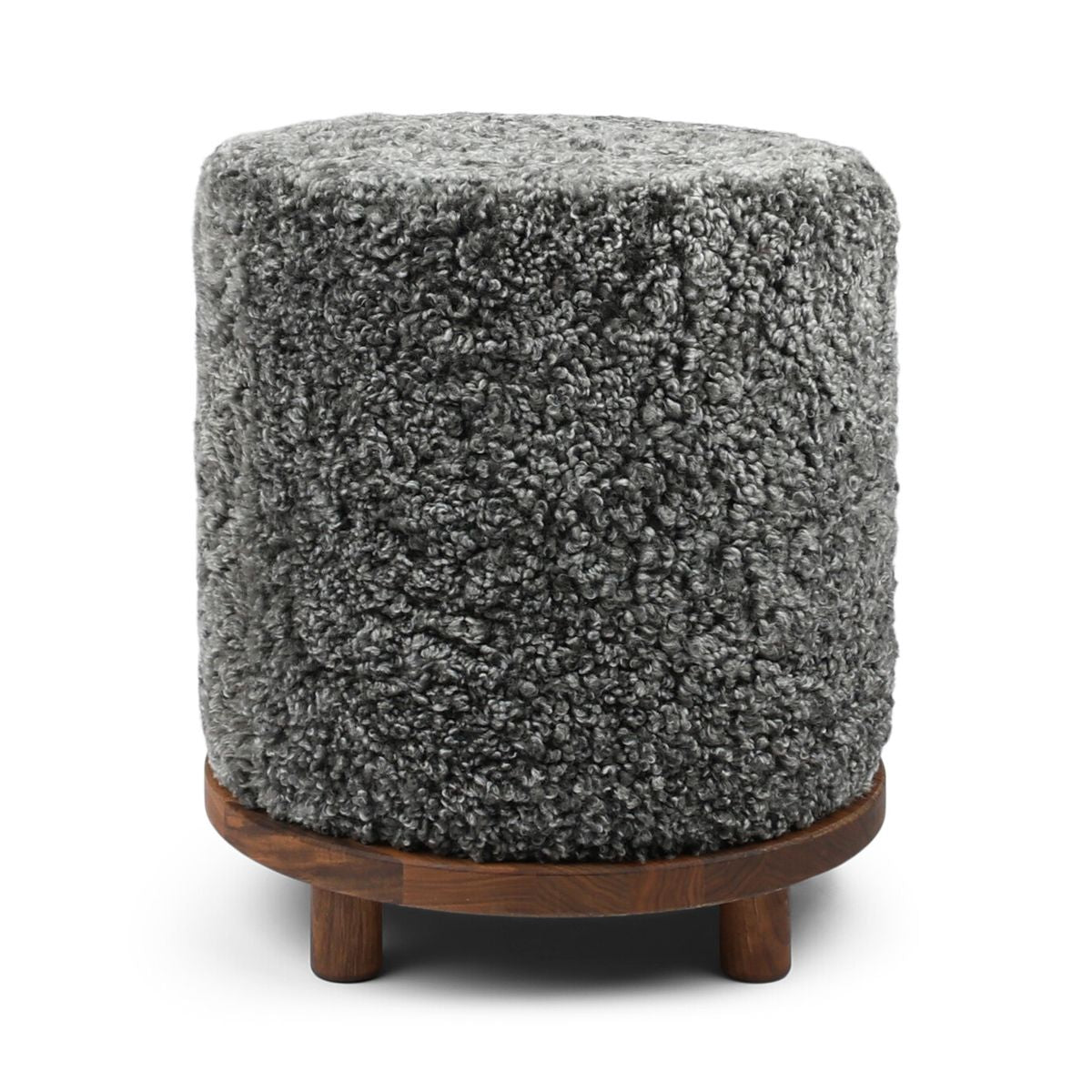 Simon Pouf | Kurzhaar | Neuseeland | D46x52 cm Poufs | Sheepskinhouse.ch