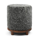 Simon Pouf | Kurzhaar | Neuseeland | D46x52 cm Grafit
