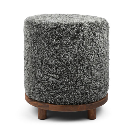 Simon Pouf | Kurzhaar | Neuseeland | D46x52 cm Grafit