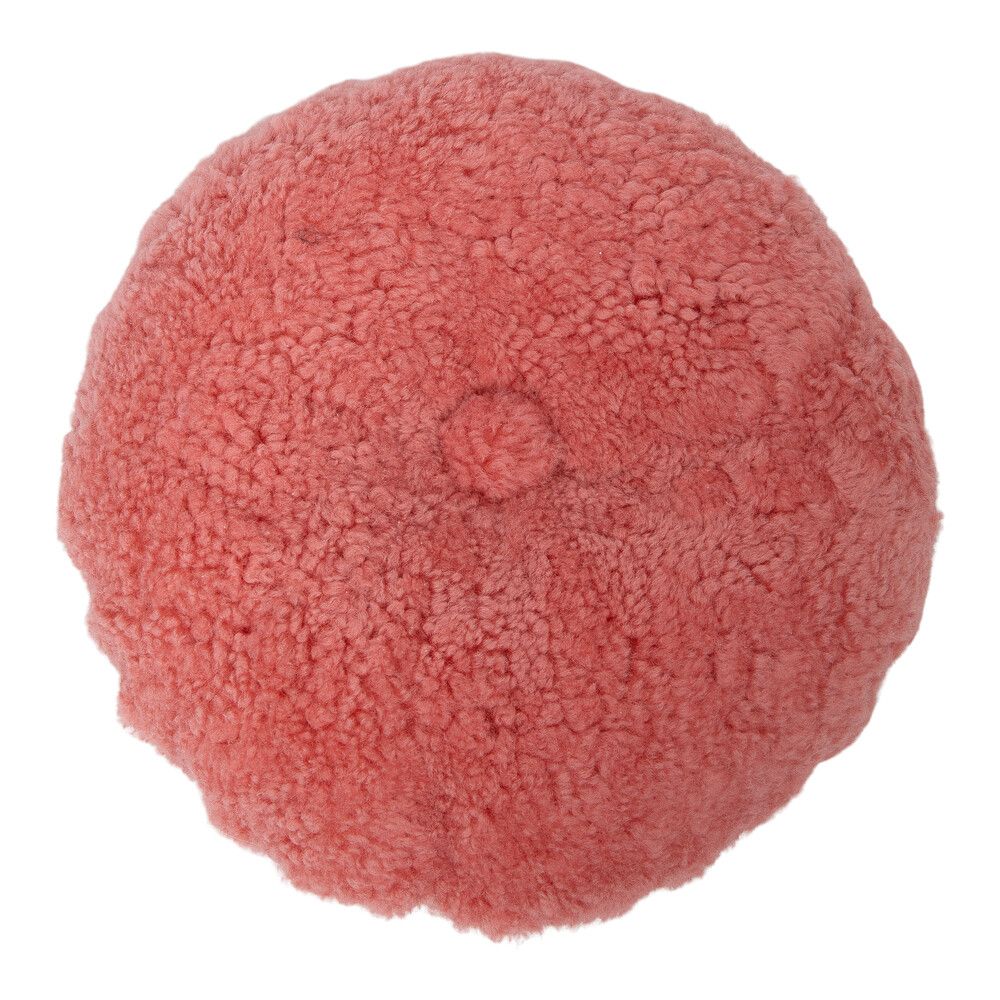 Rundes Fellkissen | Kurzhaar | Neuseeland | Doppelseitig | D40 cm Fellkissen | Sheepskinhouse.ch