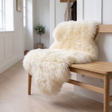 Lammfell | England | 100-110x60 cm Dunkle Spitzen