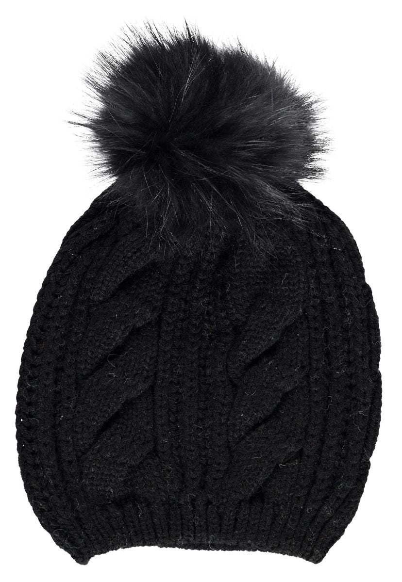 Stine Mütze | Wolle, Waschbär Modeaccessoire | Sheepskinhouse.ch