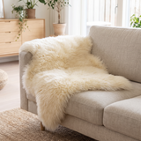 Lammfell | England | 100-110x60 cm Dunkle Spitzen