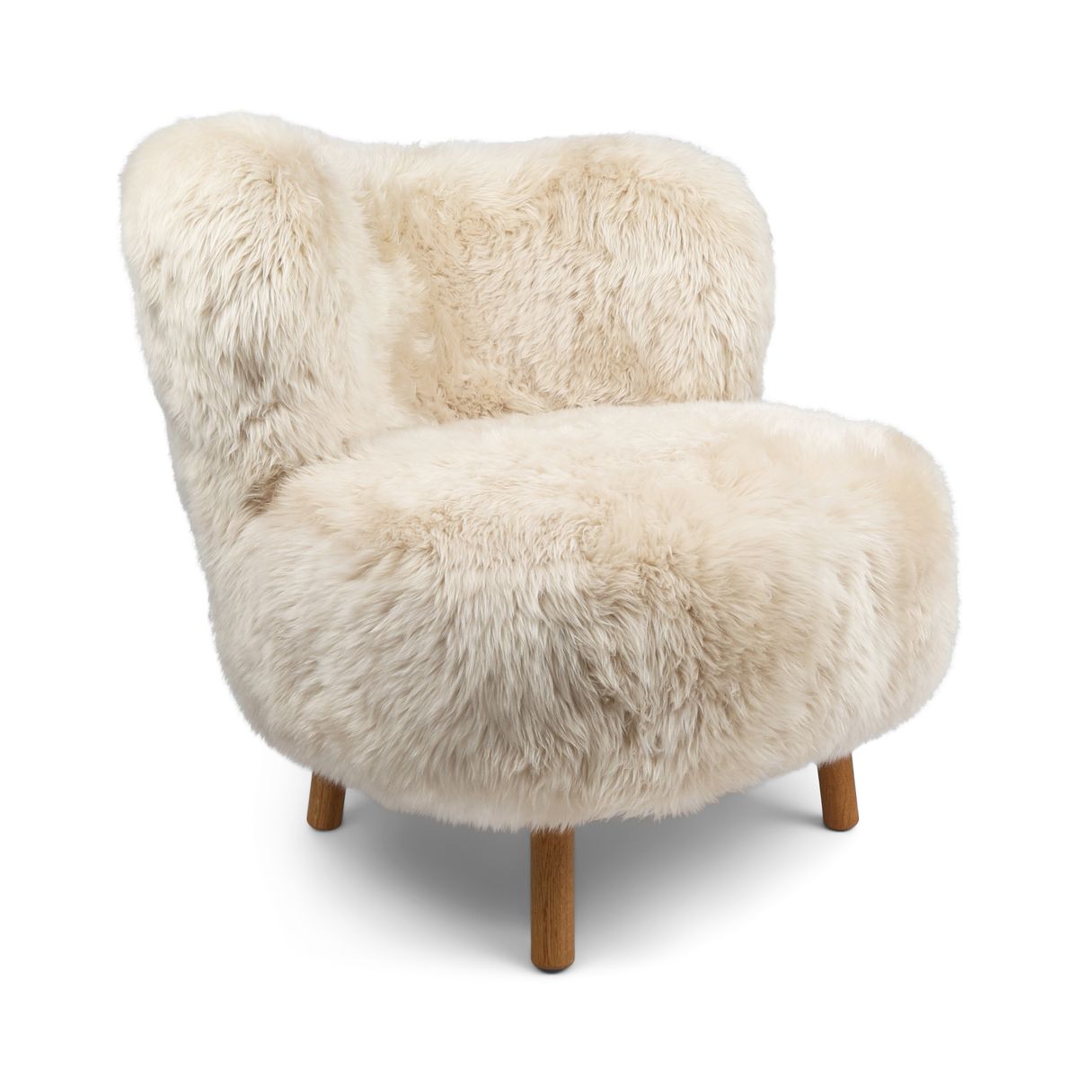 Ethan Loungestuhl | Langhaar | Neuseeland Stühle | Sheepskinhouse.ch