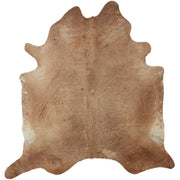 Kuhfell Teppich Unikat | Champagner | 3,5 m² | Nr. 2273