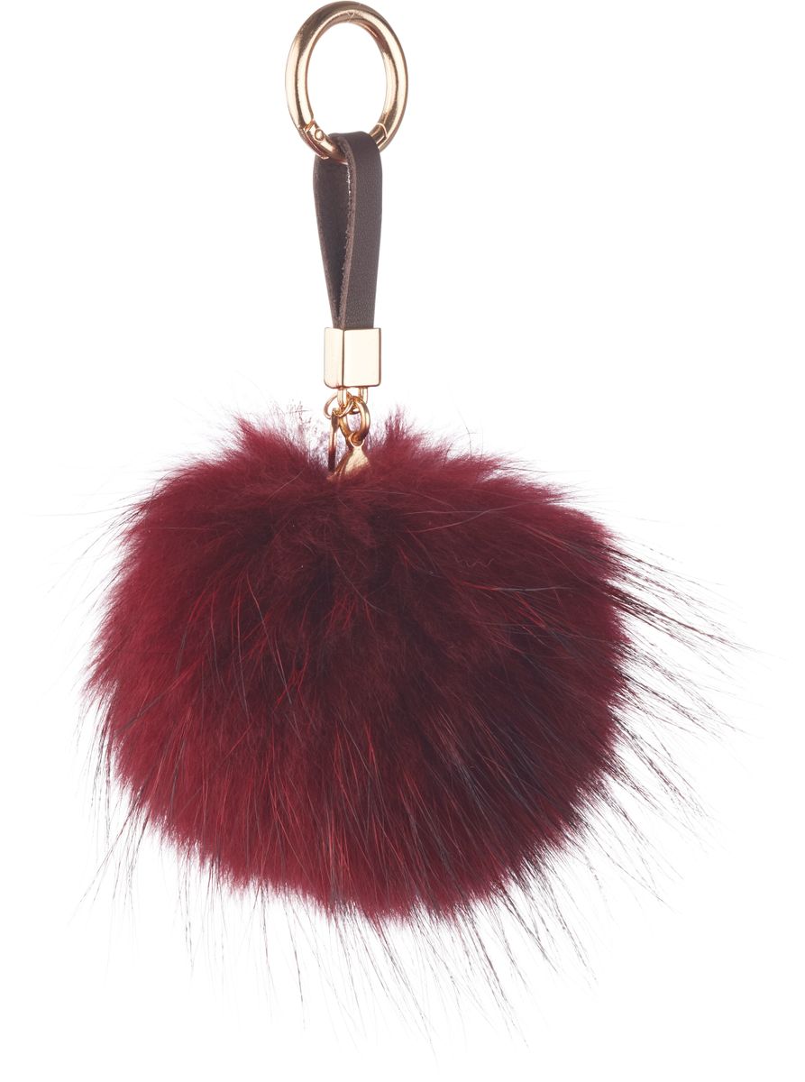 Pompon Schlüsselanhänger | Waschbär Modeaccessoire | Sheepskinhouse.ch