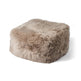 Lammfellpouf | Langhaar | Neuseeland | 50x50x32 cm