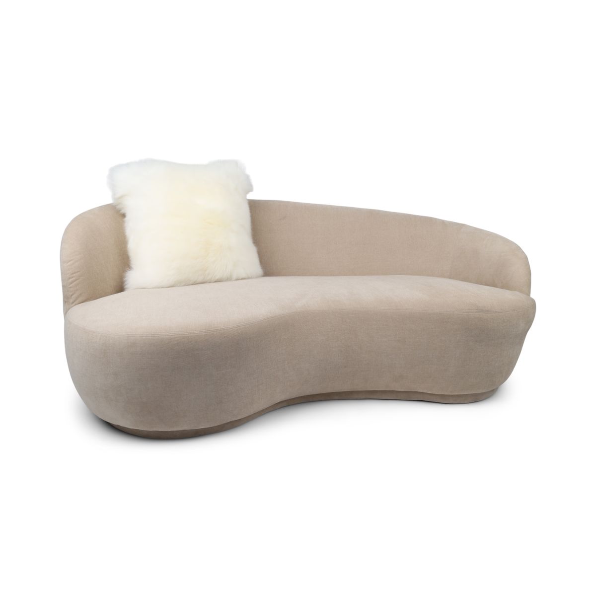 Premium Fellkissen | Toskana Lammfell | Doppelseitig | 40x40 cm & 52x52 cm Fellkissen | Sheepskinhouse.ch