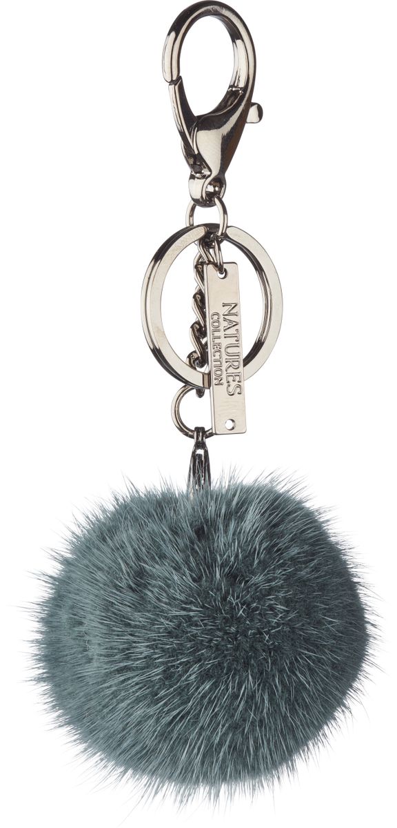 Pompon Schlüsselanhänger | Nerz Modeaccessoire | Sheepskinhouse.ch