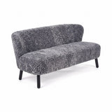 Emanuel Sofa | Zweisitzer | Design Möbel Hellgrau