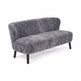 Emanuel Sofa | Zweisitzer | Design Möbel Hellgrau