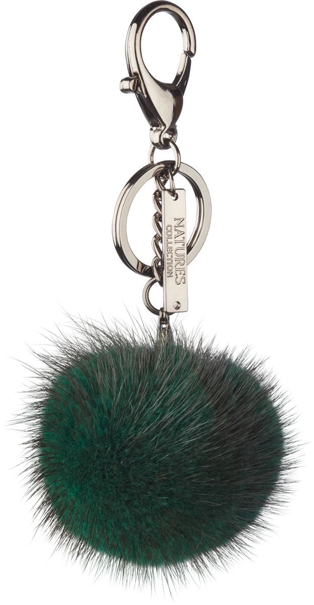 Pompon Schlüsselanhänger | Nerz Modeaccessoire | Sheepskinhouse.ch