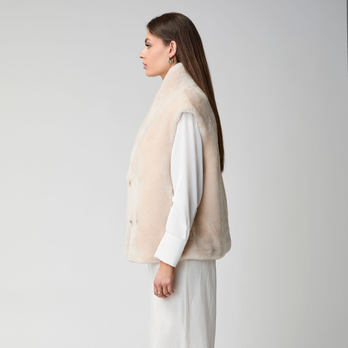Lorena Weste | Shearling Westen | Sheepskinhouse.ch