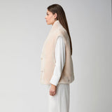 Lorena Weste | Shearling Beige
