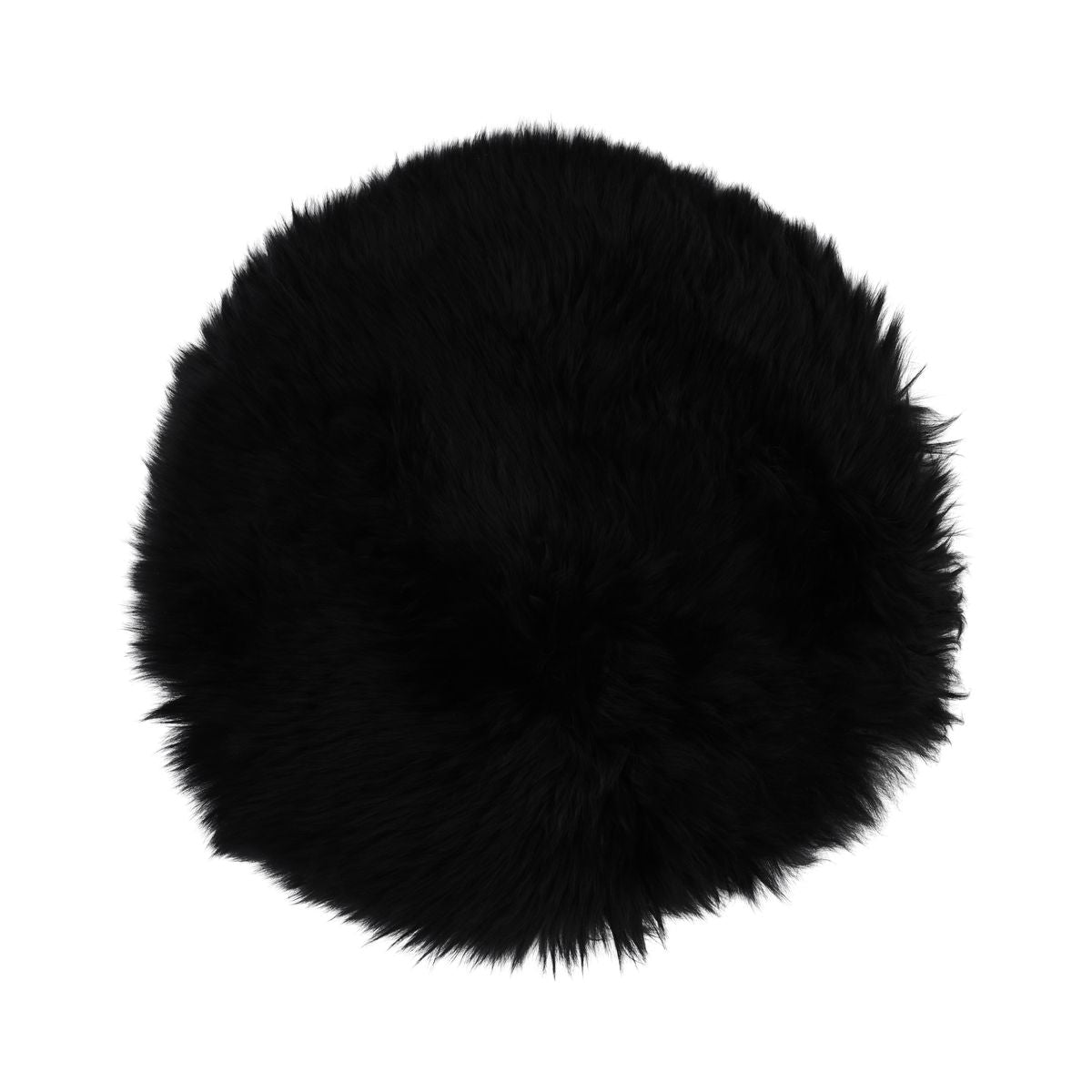 Stuhlkissen Premium | Langhaar | Neuseeland | D34cm Sitzkissen | Sheepskinhouse.ch