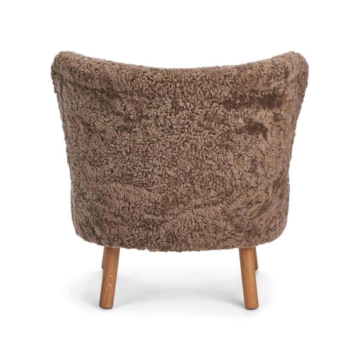 Emil Loungesessel | Lammfell Premium Taupe