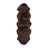 Lammfell Premium | Langhaar | Neuseeland | 180x60 cm Walnuss