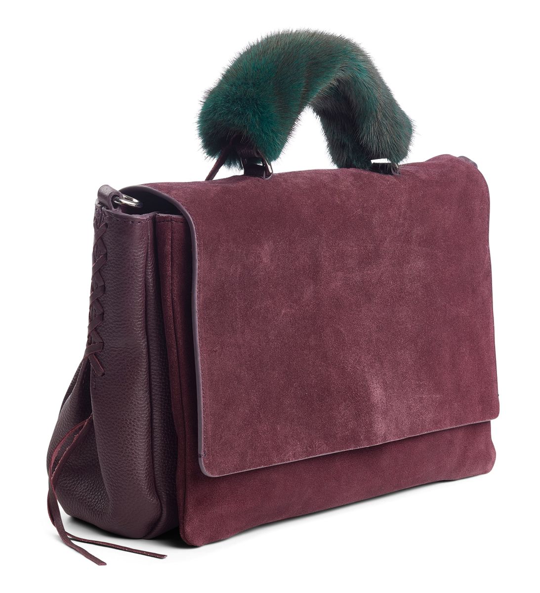 Taschengriff | Nerz | 8x19 cm Taschen | Sheepskinhouse.ch