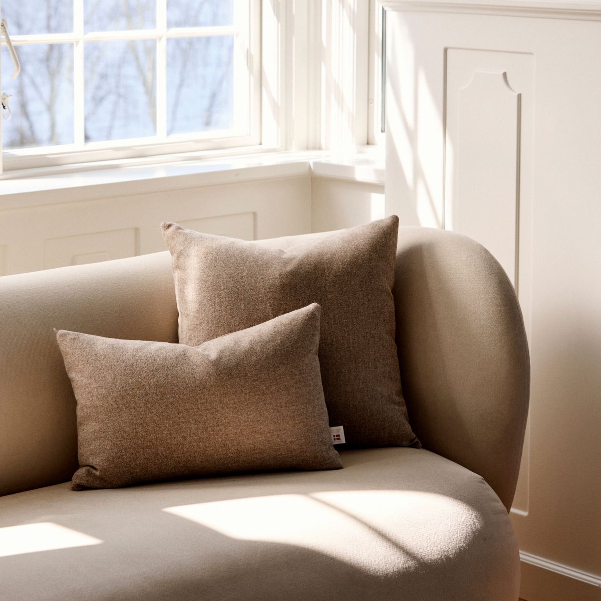 Wollkissen | 100% Wolle | 52x52 cm | 34x52 cm Fellkissen | Sheepskinhouse.ch