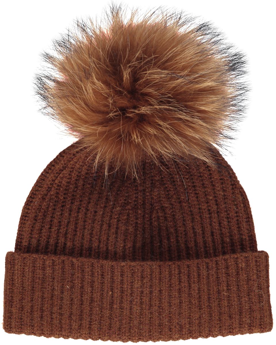 Mathilde Beanie | Wolle, Waschbär Modeaccessoire | Sheepskinhouse.ch