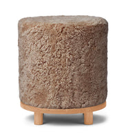 Simon Pouf | Kurzhaar | Neuseeland | D46x52 cm Poufs | Sheepskinhouse.ch