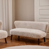 Emanuel Sofa | Zweisitzer | Design Möbel Anthrazit