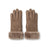 Lammfell Handschuhe Premium | Neuseeland | Fingerhandschuhe für Damen Taupe