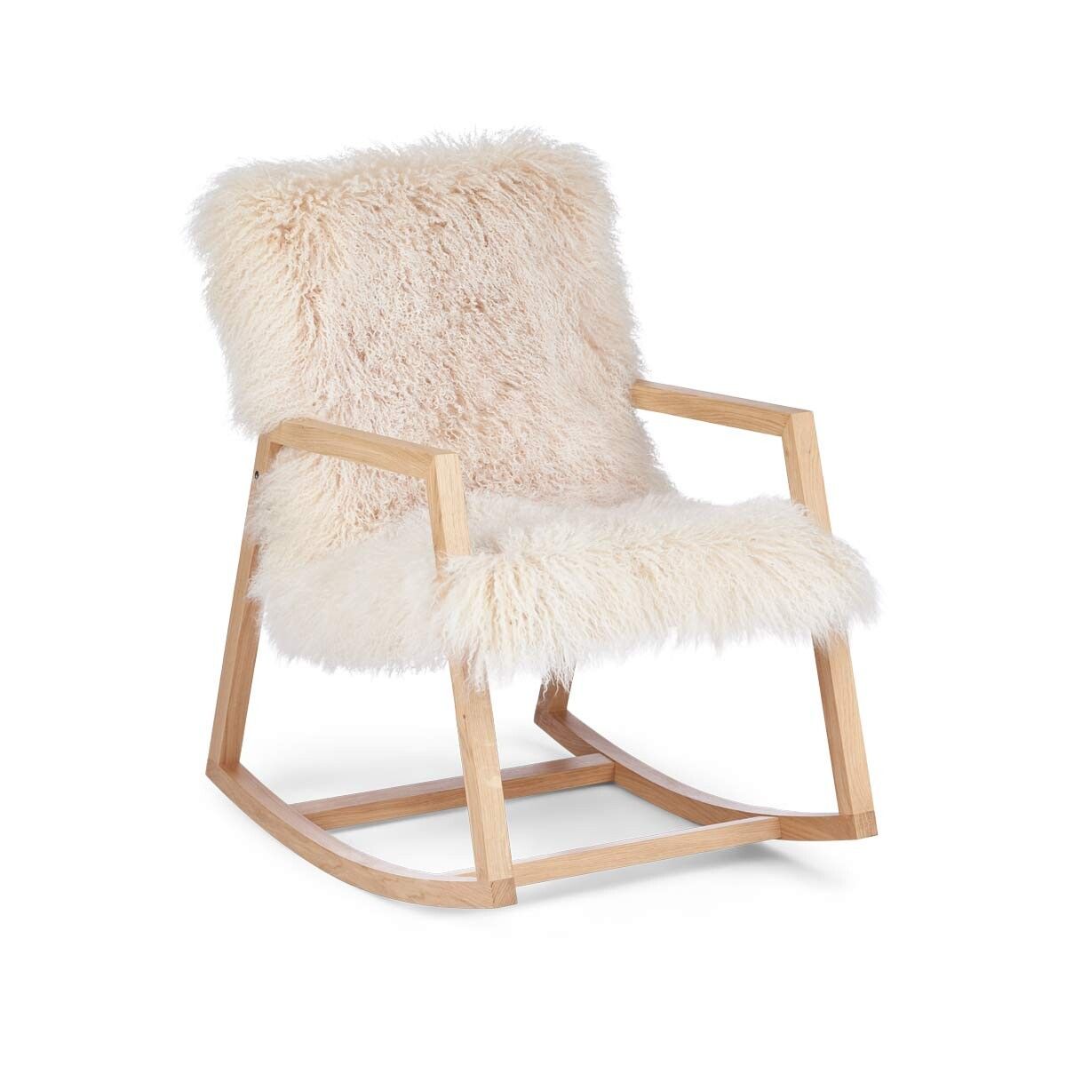 Schaukelstuhl | Tibet | Skandinavischer Design Stühle | Sheepskinhouse.ch