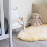 Baby Lammfell | Kurzhaar | Neuseeland | ca. 80x50 cm & 90x50 cm Creme