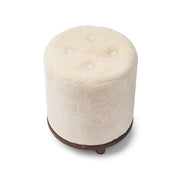 Simon Pouf | Neuseeland | Mokassin | D46x52 cm Poufs | Sheepskinhouse.ch