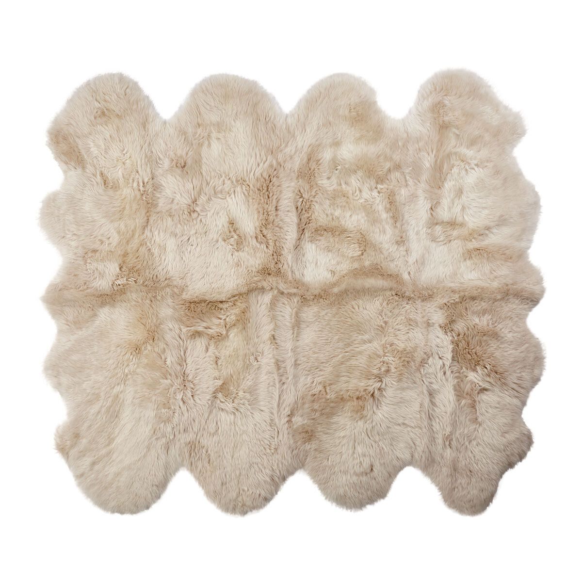 Lammfell Teppich Premium | Langhaar | Neuseeland | 180x214 cm Lammfelle | Sheepskinhouse.ch