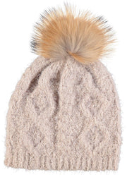 Ofine Mütze | Wolle, Waschbär Modeaccessoire | Sheepskinhouse.ch