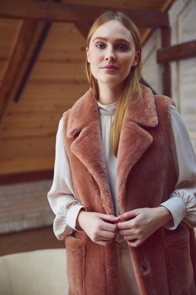 Raelynn Weste | Shearling Lammfell