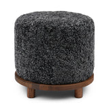 Simon Pouf | Kurzhaar | Neuseeland | D46x52 cm Poufs | Sheepskinhouse.ch