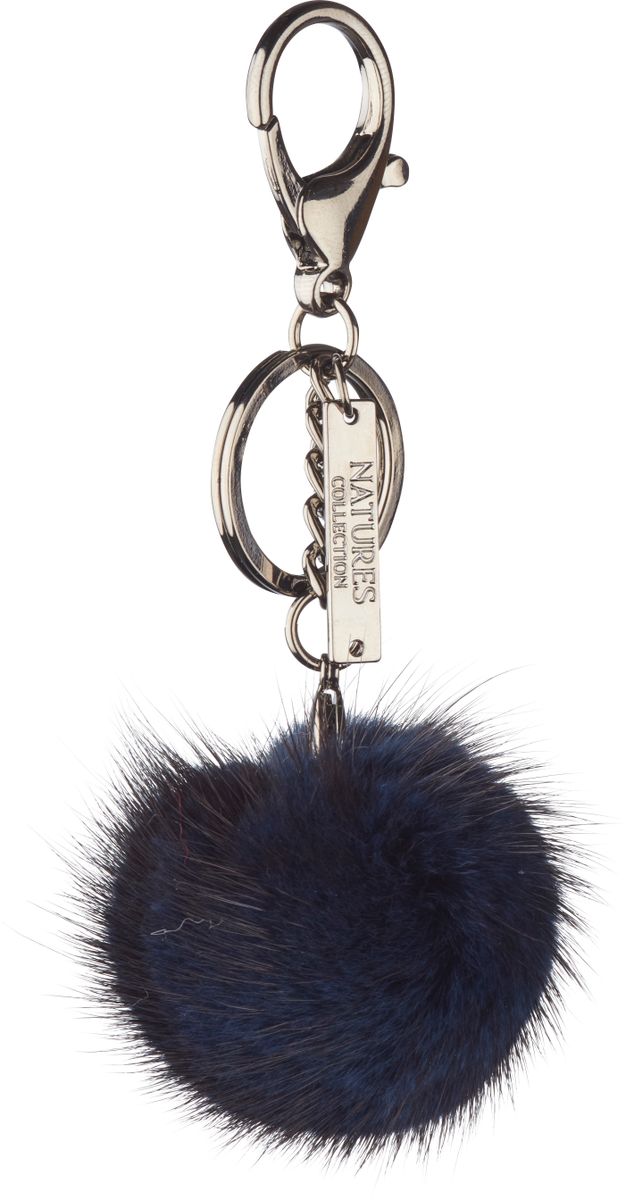 Pompon Schlüsselanhänger | Nerz Modeaccessoire | Sheepskinhouse.ch