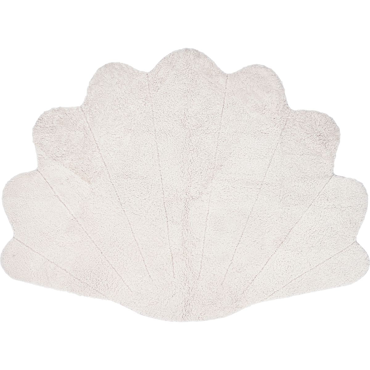 Shell Lammfell Designerteppich | Kurzhaar | Neuseeland | 210x150 cm Weiß